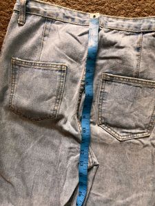 Light Blue Boyfriend Denim Jeans