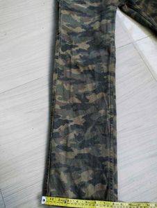 Camo Print Pants(Military Denim)