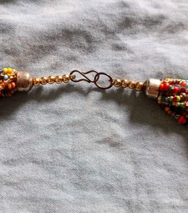 Colorful Beaded Statement Necklace