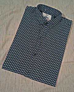 Retro Geometric Print Shirt