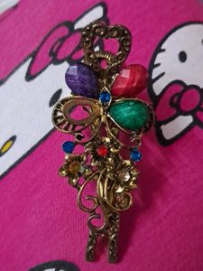 Beautiful, Embellished Royal Hair Clip