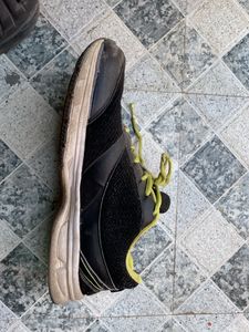 Black Running Shoe