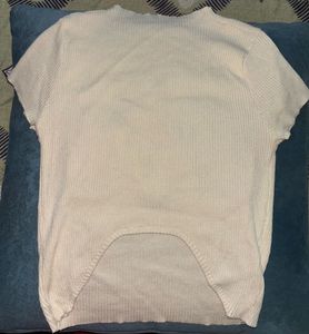 Angel Cat Graphic Knit Top