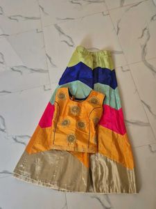 Ethnic Skirt And Blouse