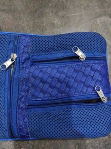 Blue Sling Bag