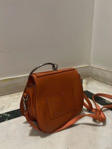 Tan sling Bag