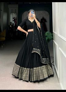 Elegant Black Lehenga Choli