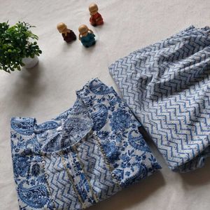 Printed Kurta Set