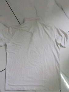 Stylish White Polo Shirt
