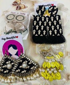 Jewellery Set 4 Combo Earrings
