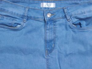 BLUE DENIM SKIRT