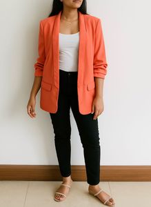 Coral Blazer - Stylish & Chic