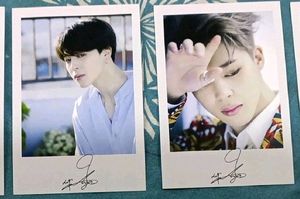 BTS Lomo Cards with Autographs