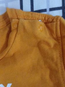 Tommy Hilfiger Orange Tee