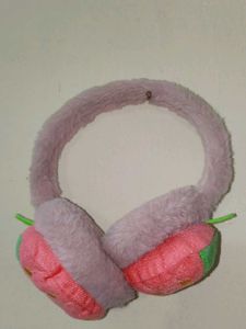Strawberry Earmuffs - Cute &amp; Warm