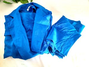 Blue Casual Co-ord Set (Women's)