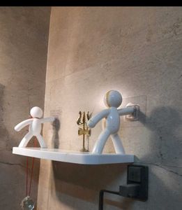 Stick-On Storage Rack