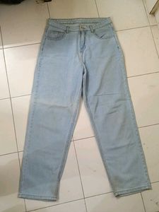 Light Wash Wide Leg Jeans