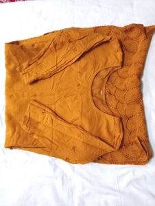 Mustard Yellow Top