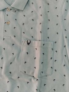 Printed Polo T-Shirt