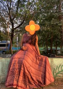 Maternity Western Wedding Gown