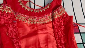 Red Bridal Lehenga