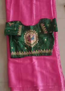 Beautiful Saree With Blouse