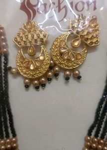 It&#39;s New Long Necklace With Earrings