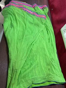 Green Lehenga With Dupatta