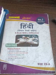 Golden Hindi Guide - Class IX-A