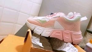 Layasa Pink &amp; Mint Sneakers