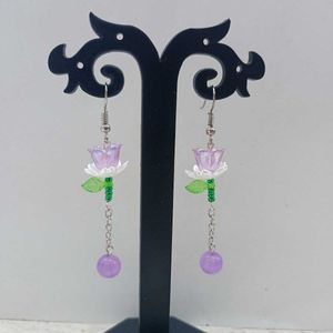 Korean style Tulip Drop Earrings