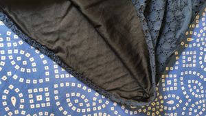 Navy Blue Hakoba Top