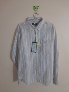 Striped Casual Shirt(M)