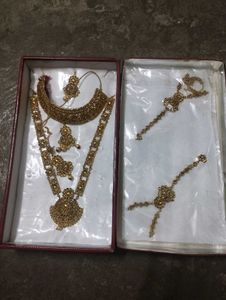 Gold Plated Jewellery Set