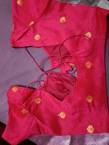 Elegant Embroidered Saree