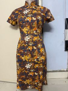Korean High Neck Elegance Kurti