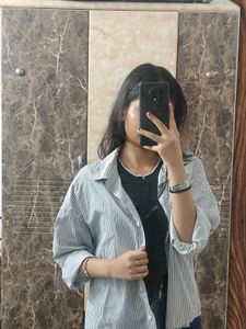 Striped Blue Shirt