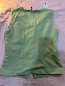 Green waistcoat