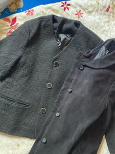 2 Vintage Black Blazers - Great Condition