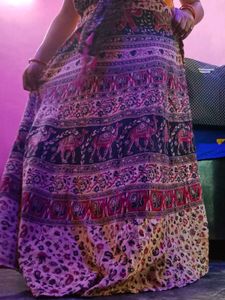 Open Ethnic Skirt No Size Issue