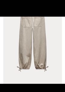 New One ZW COLLECTION LOOSE FIT LOW-RISE JEANS