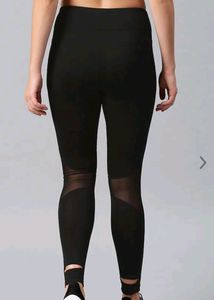 HRX Rapid Dry Black Gym Tights