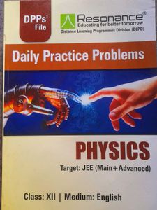 Resonance Daily Practice Papers Jee Mains And Adv