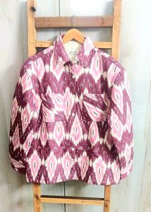 Patterned Jacket Size-42