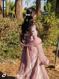 Lavender Colored Lehnga Set.