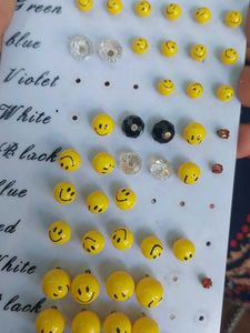 smiley  ☺️ earings
