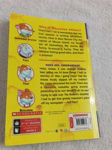 Geronimo Stilton Paws Off Cheddarface