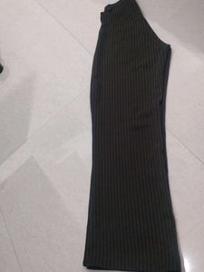 Pinstripe Wide Leg Pants