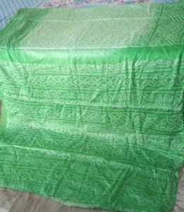 5 BRAND NEW Bandhani silk saree Set &amp; ready fall